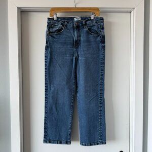 Kensie Vintage Luxe Straight Leg Jeans 10/30 Medium Wash